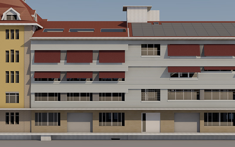 Gewerberiegel_Zentrale_Pratteln_gleisseitig