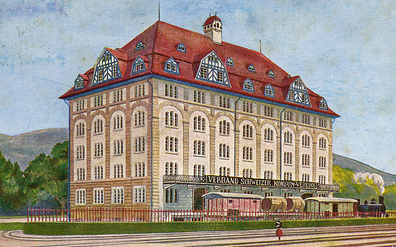 Postkarte_Zentrale_Pratteln_1907