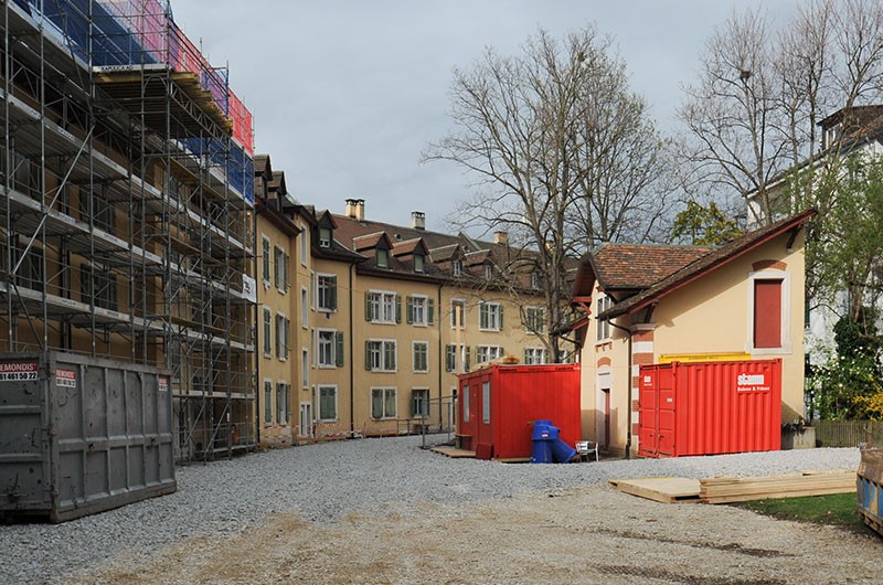 Tellplatz-Geruest-Hof